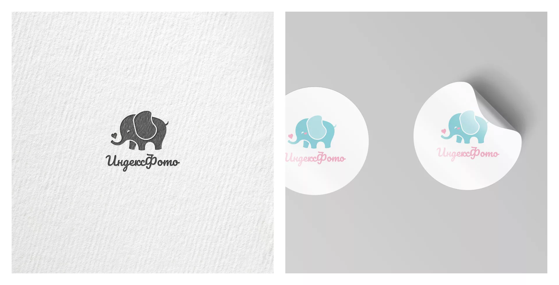 Создание логотипа компании «Индекс Фото» в Игарке